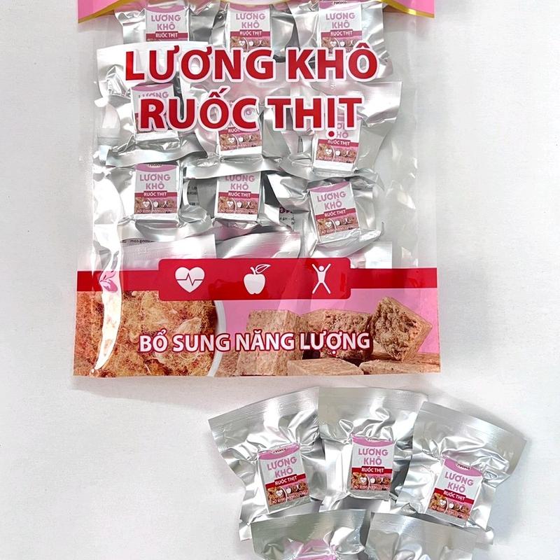 Hàng Việt Nam Lương Khô Ruốc Thịt Fucuco Gói 400g Ăn Vặt
