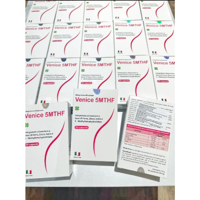 Venice 5-MTHF - Bổ Sung Folate, Ngăn Dị Tật Thai Nhi (Hộp 30 Viên) 3