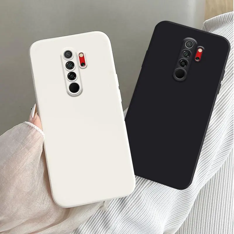 For Xiaomi Redmi Note8 Pro Redmi 8 8A Phone Case Straight Edge Cube Drop-Resistant Silicon Case Frosted Compatible