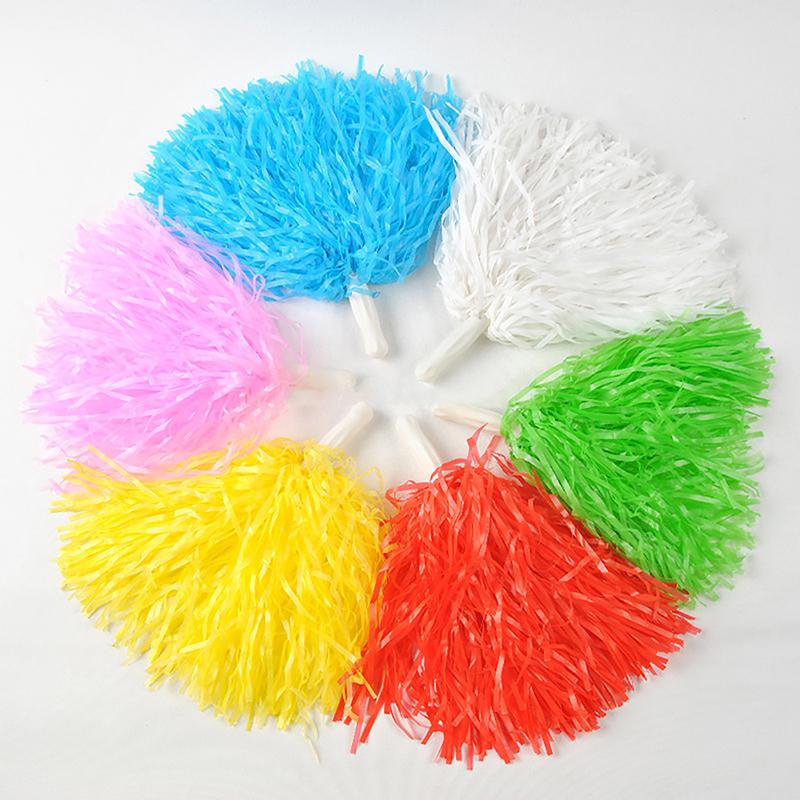 Dance Sports Match Supplies And Vocal Concert Decorator Cheerleading Cheering Flower Ball Pom Poms 1