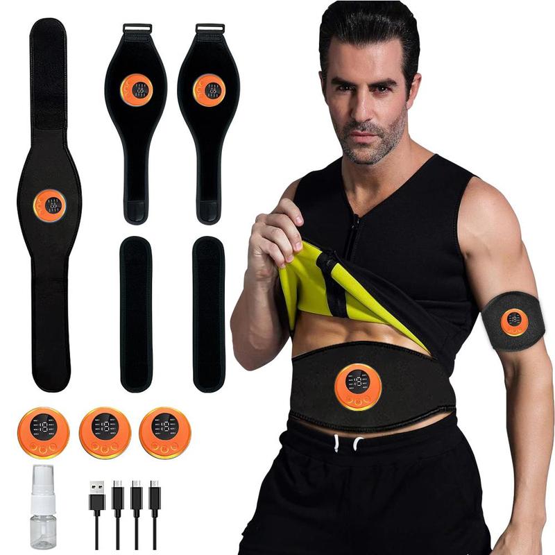 Product Introduction of USB Rechargeable Lumbar Sports Massage Belt, Portable Lumbar Massage Belt, Ab Training Tool, Fitness Equipment for Home Gym 0