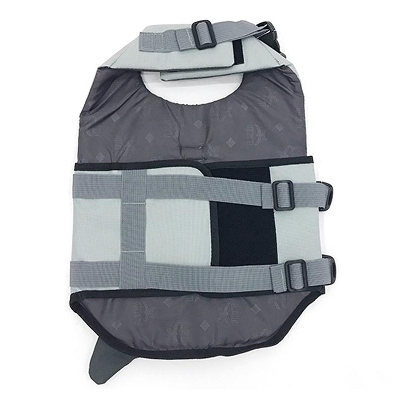 Product Introduction of Pet Dog Life Jacket Safety Clothes Life Vest Collar Harness Saver Pet Dog Swimming Preserver Summer Swimwear Mermaid Shark #316714 38