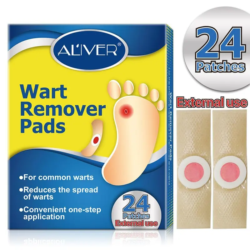 Foot Care Patch, 24pcs/box Natural Extract Foot Pads, Foot Care Patches, Foot Care Products for Women & Men 0