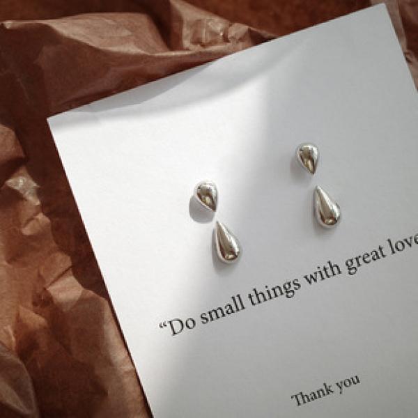 Product Introduction of Sterling Silver Needle Double Layer Big Hoop Earrings Female Online Influencer Retro Hong Kong Style Fashion Temperamental Fashionmonger Simple Personality Ear Ring 3