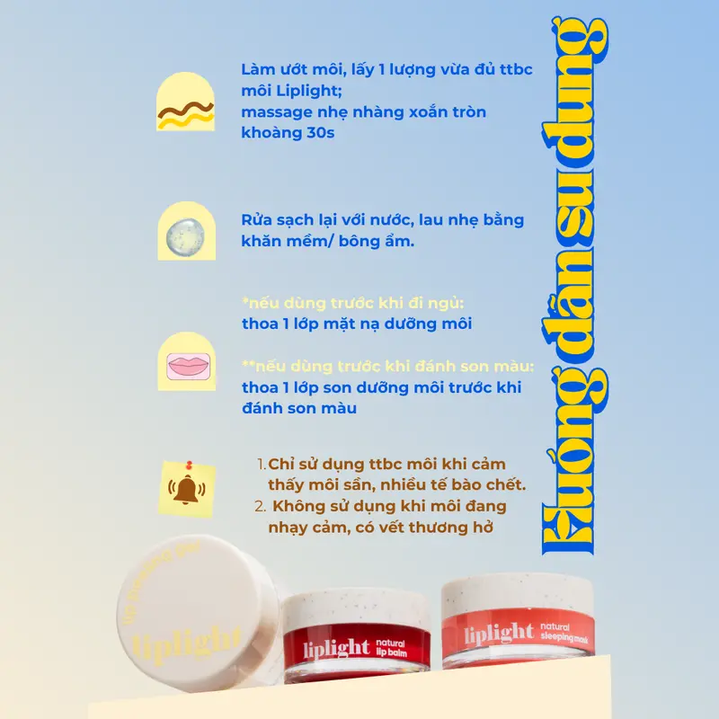 Liplight Gel tẩy tế bào chết môi dành cho môi sần thâm, sẫm màu Vanilla Kiss peeling gel 25G Cosmetic (PHIÊN BẢN MỚI) 5