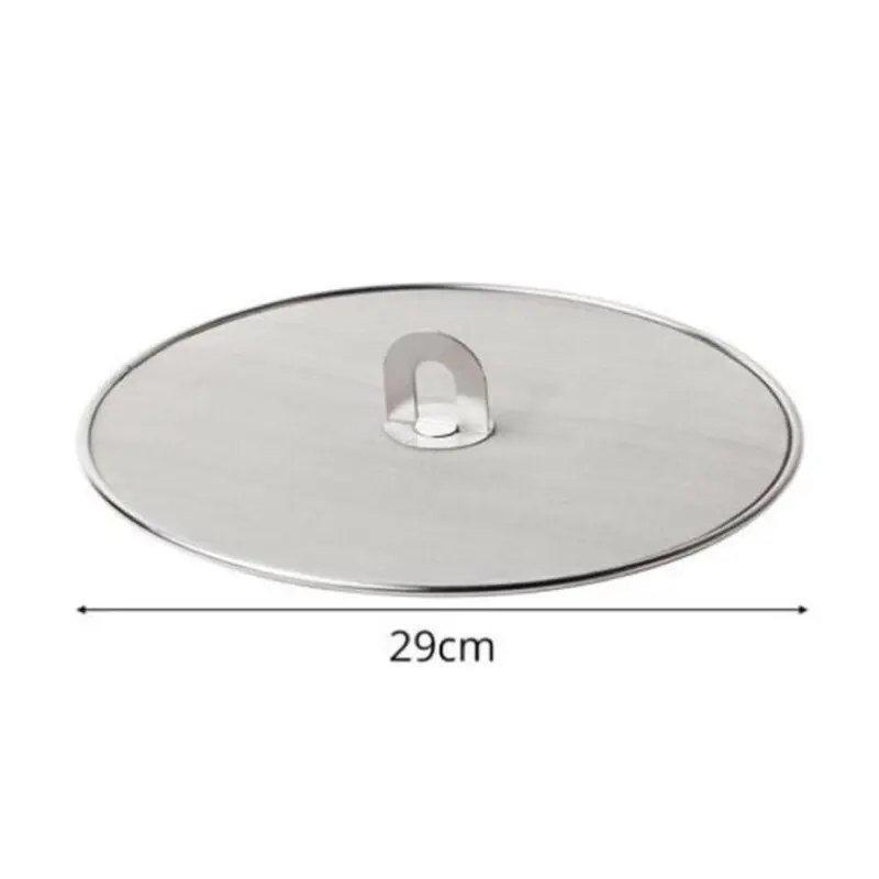 Lưới đậy chảo chống văng dầu mỡ inox ( núm cầm ) Kitchen 5