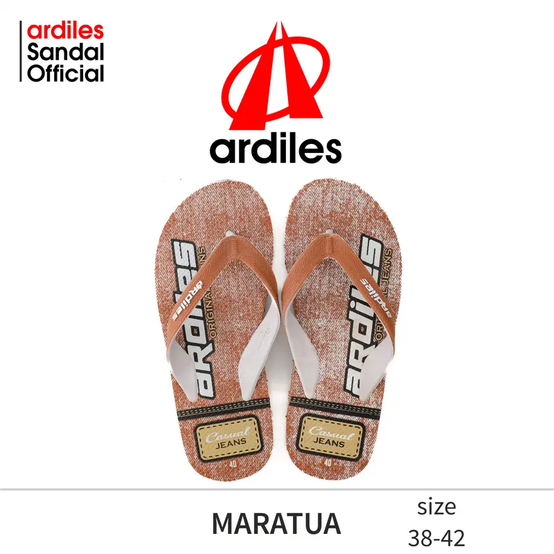 ARDILES SANDAL SENDAL JAPIT JEPIT KARET RUBBER PRIA LAKI LAKI DEWASA KEKINIAN MARATUA 2