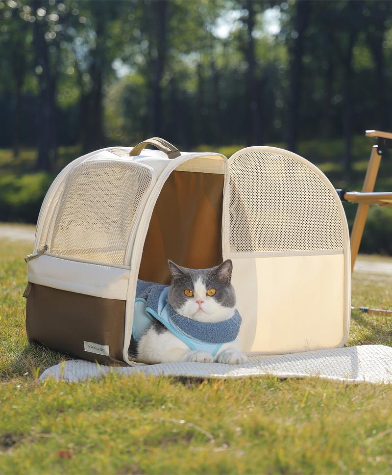 Product Introduction of Pet Backpack Outdoor Breathable Portable Cat Bag Large Capacity Handheld Dog Bag 8