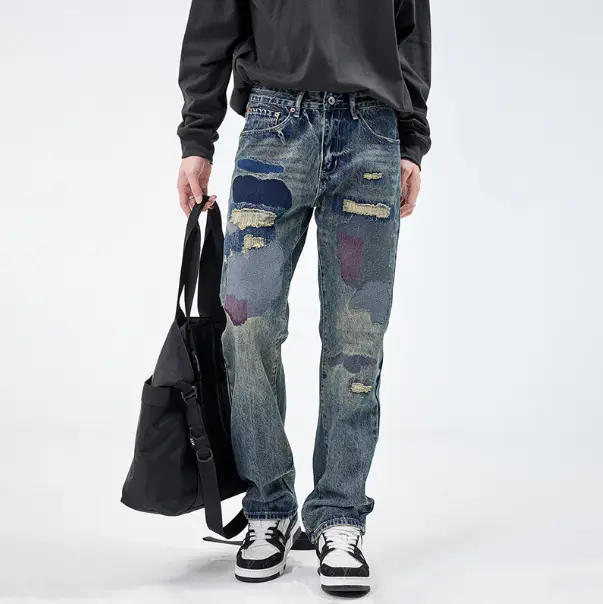 QUẦN JANE NAM [8632 - ỐNG RỘNG  CAO CẤP] Menswear Jean