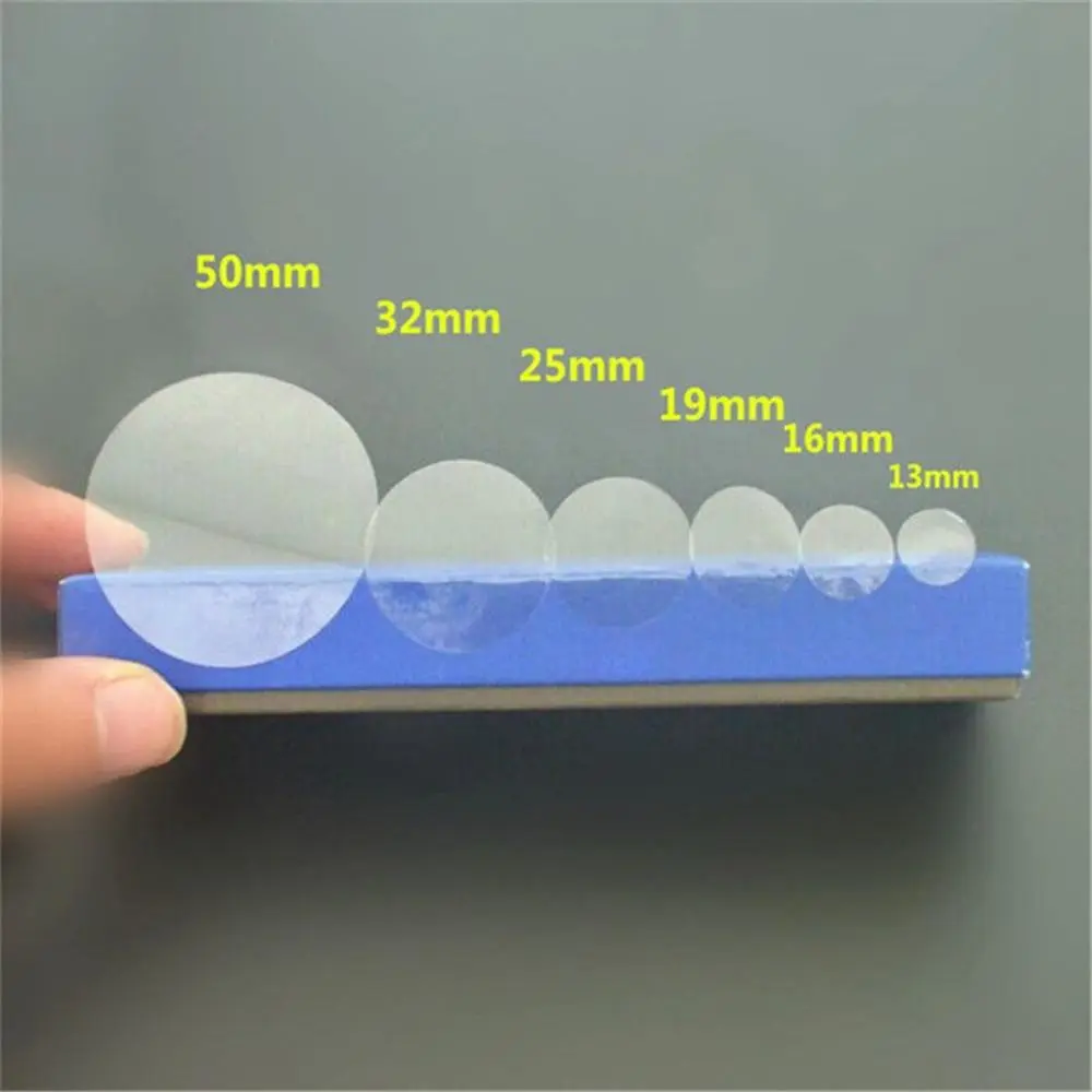 Nhãn Dán Chấm Tròn Wafer PVC, Trong Suốt, Tự Dính, Niêm Phong Hồ Sơ, Có Sẵn Trong 8 / 24 / 48 / 70 / 96 / 132 Cái