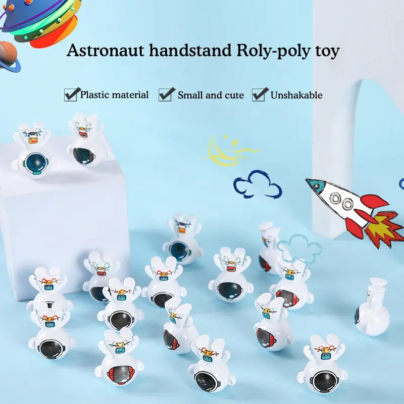 Cốc Mini Phi Hành Gia, Thiết Kế Ngược, Đồ Trang Trí Đồ Chơi Hoạt Hình Dễ Thương, Thích Hợp Cho Trẻ Em, X8T4 0