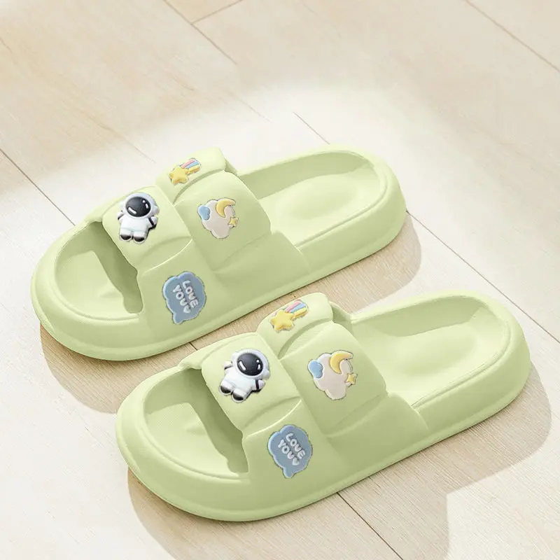 Dejavu Sendal Wanita Jelly Karet Sandal Korean Style Sandal Slop Flat Rumahan Empuk Elastis Sendal Anti Slip HSN109 2