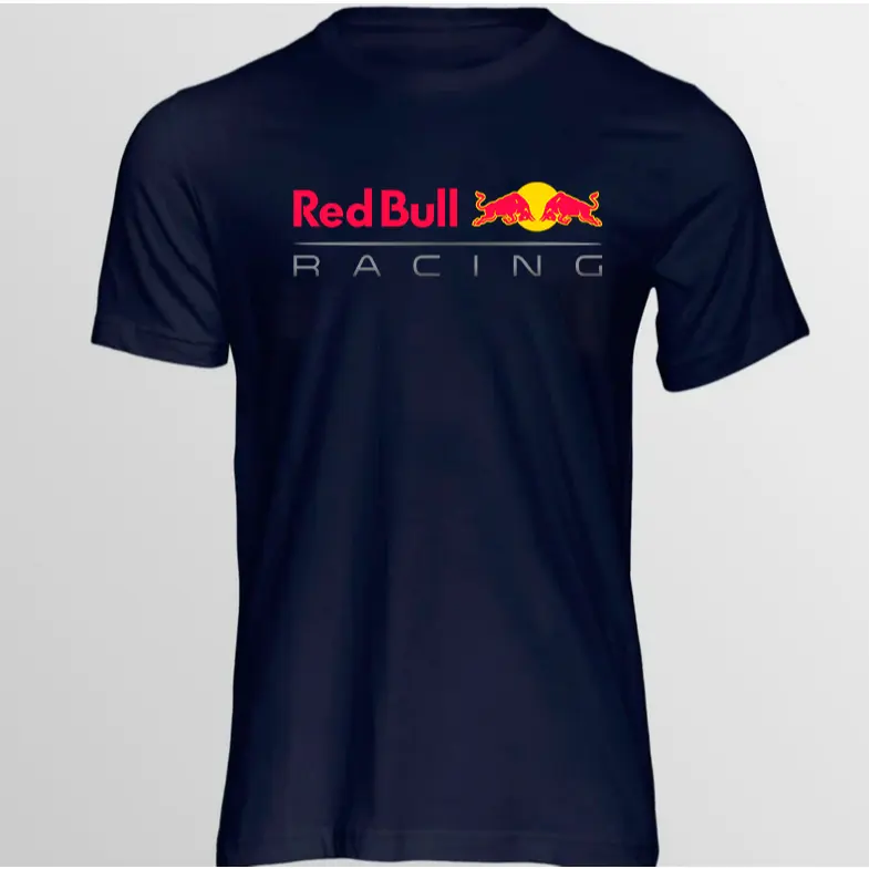 Áo Thun Đua Xe Verstappen, Đội Red Bull Công Thức Một, 100% Cotton, Thích Hợp Để Tập Luyện Ngay Lập Tức Sport Top 0