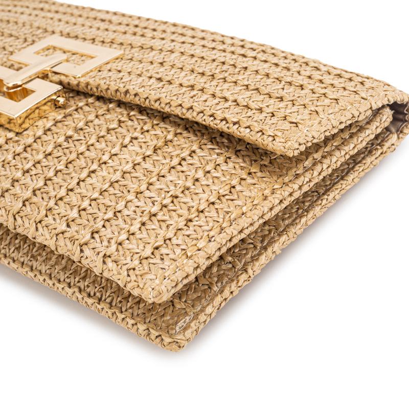 Product Introduction of Túi Cầm Tay Cầm Tay, Dệt Kỳ Nghỉ Bohemian, Túi Rơm, Túi Phong Bì, Cho Nữ, Hàng Mới Về, Túi Cầm Tay Lady Clutch 3
