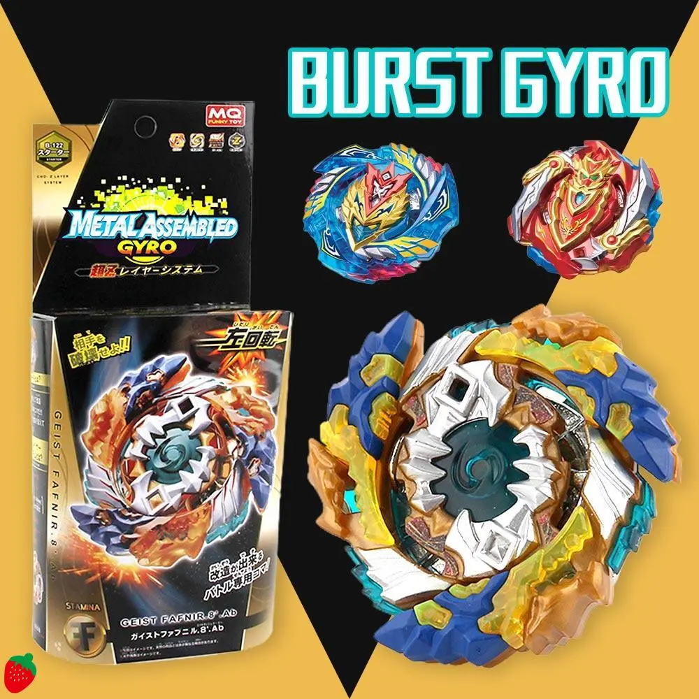 mallostore Beyblade Burst Metal Spinning Top for Kid Boys - Without Launcher (No Pull Ruler)