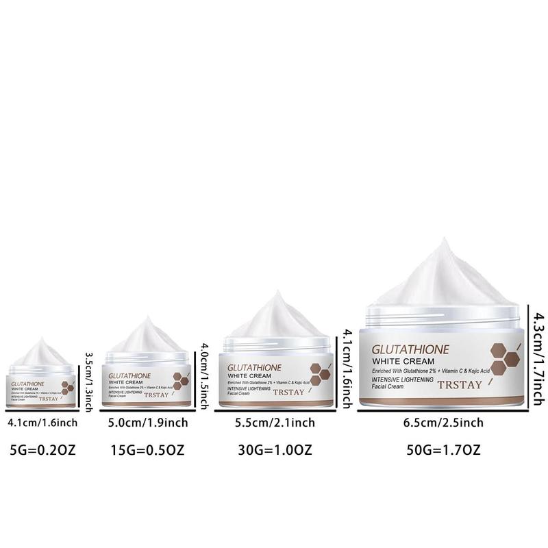 Glutathione Cream, Moisturizing Facial Cream, Hydrating Nourishing Skin Care Cream, Face Lotion for Women and Men All Skin Types 1