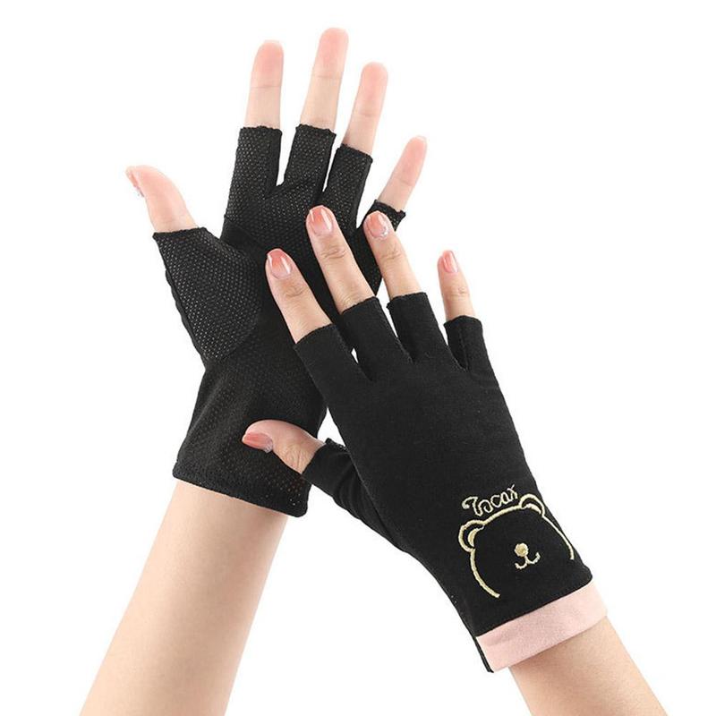 Product Introduction of Găng Tay Chống Nắng, Hở Ngón Tay, Dành Cho Nữ, Mỏng, Chống Tia UV, Co Giãn, Thoáng Khí, Thích Hợp Lái Xe, X5E3 13
