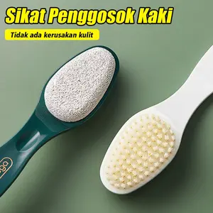 Alat Pedicure 4 in 1 Premium Penggosok Kapalan dan Penghalus Tumit Kasar Dilengkapi Sikat Kaki Heel File untuk Perawatan Kaki Kering Pecah pecah serta Kulit Mati Aman Digunakan Pria maupun Wanita