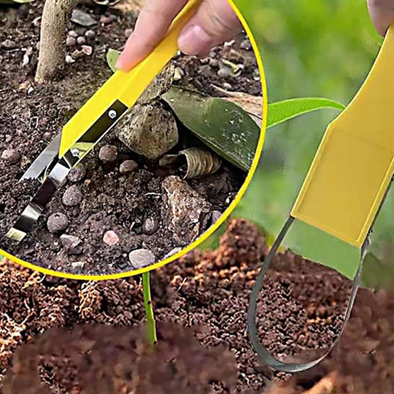 Garden Weeder Garden Weeder Tool Scarification Draft Manual Weeding Shovel Trimmer Tool Garden Bracelet Weeder Red 4