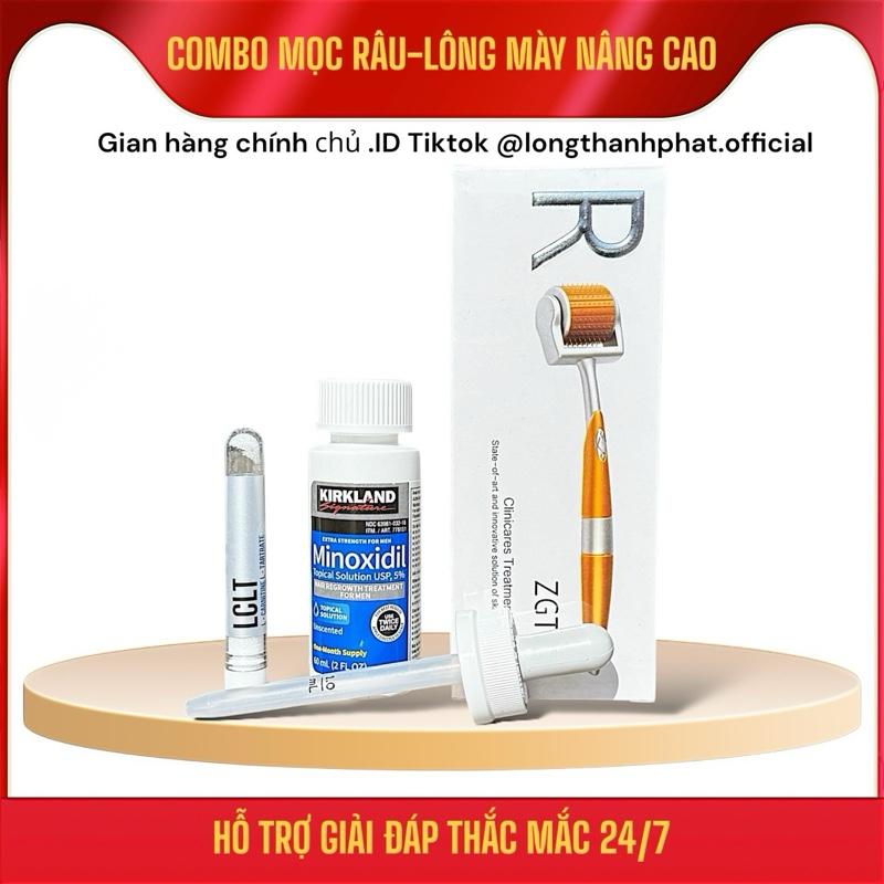   Mã 03  Combo Mọc Râu-Lông Mày Nâng Cao. Gồm Minoxidil 5% + Bột Trộn LCLT + Lăn Kim  0,5mm Hoặc 1,5mm . Tặng Kèm Ống Hút Zin  .Sản Phẩm Chăm Sóc Râu,Chăm Sóc Lông Mày Chuyên Nghiệp.Dưỡng Râu . 
