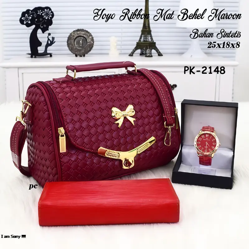 TAS WANITA YOYO PAKET 3IN1 tascewek 0