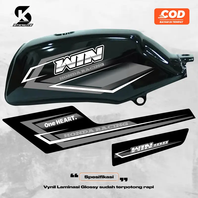 striping honda win 100 34 stiker motor list body standar berkualitas terbaik 1