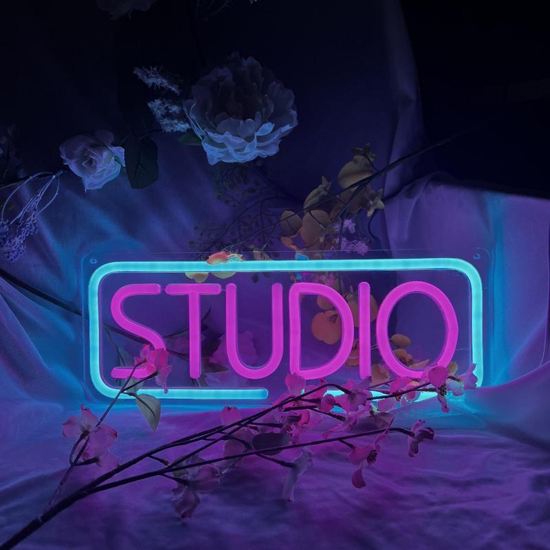 LED Neon Sign Light, Letters Neon Light Sign, Neon Bar Sign Light Up Sign for Beer Bar, Music Studio, Bedroom Wall Decor, Party, Stocking Fillers Gift 6