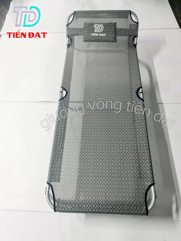 Giường lưới loại 1 thép cac bon sơn tĩnh điện xếp gấp gọn thông minh đa năng 4
