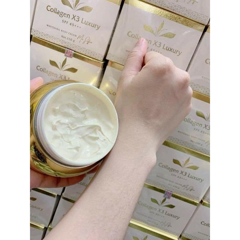 [Chính Hãng] Kem Body Collagen X3 ĐÔNG ANH Luxury Làm Trắng Da Toàn Thân Nhanh Không Bết Rít 250g 3