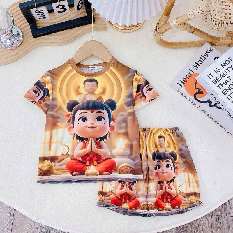 Combo 4b-159k đủ size  8-40kg. Chất liệu thun thái. Cực kỳ mềm mịn. 3
