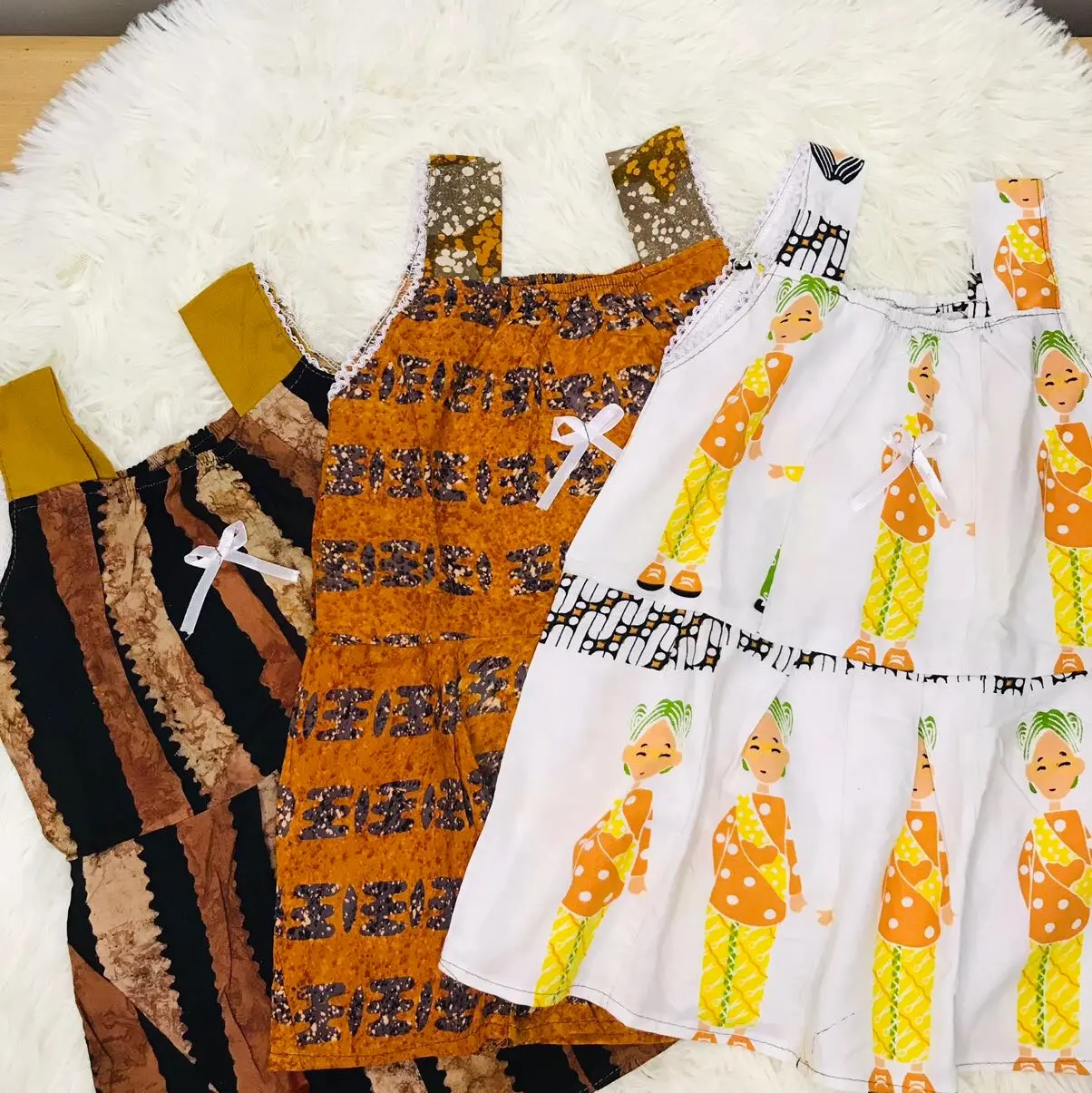 (3 PCS ) DASTER ANAK LENGAN GANTUNG USIA 1-2 TH