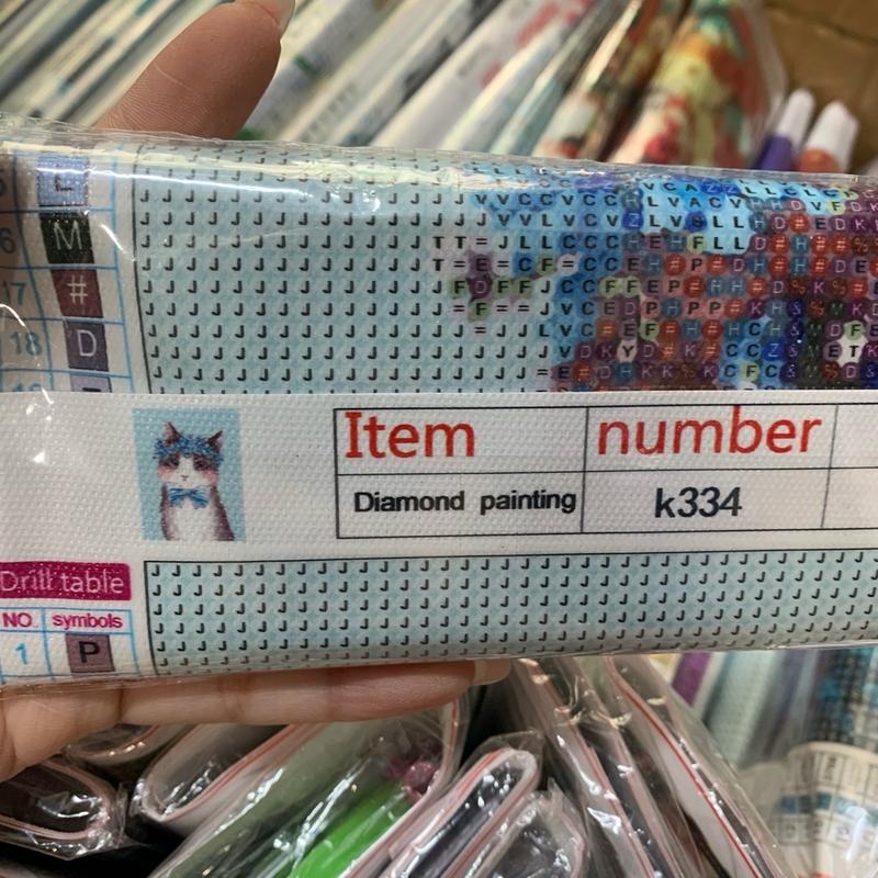 Combo 2 tranh đính đá YCT- Toy, Đồ Chơi