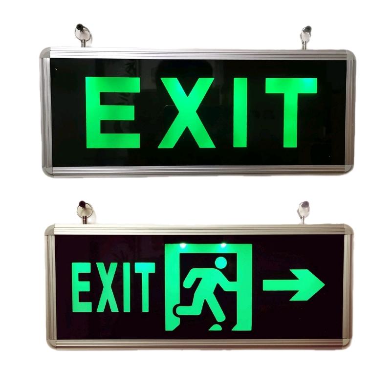 Exit Frame Durable Aluminum Frame Exit LED Exit Light with 3 Watt LED Light ...