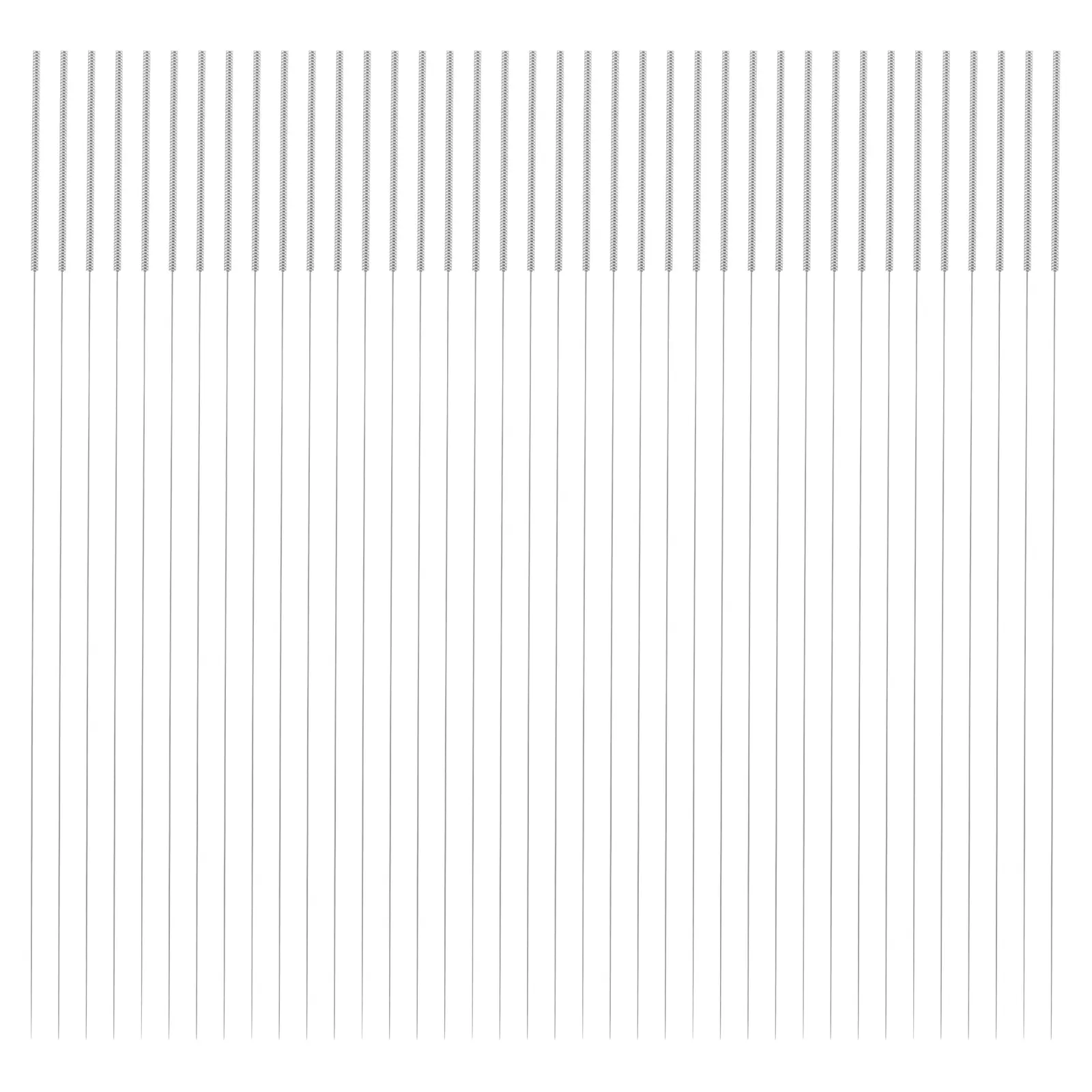 Acupuncture Needles Steel Massage The 10X0.03X0.03CM Silver 100 Pcs