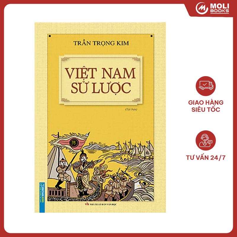 Sách - Việt Nam Sử Lược - Bìa Mềm - Trần Trọng Kim