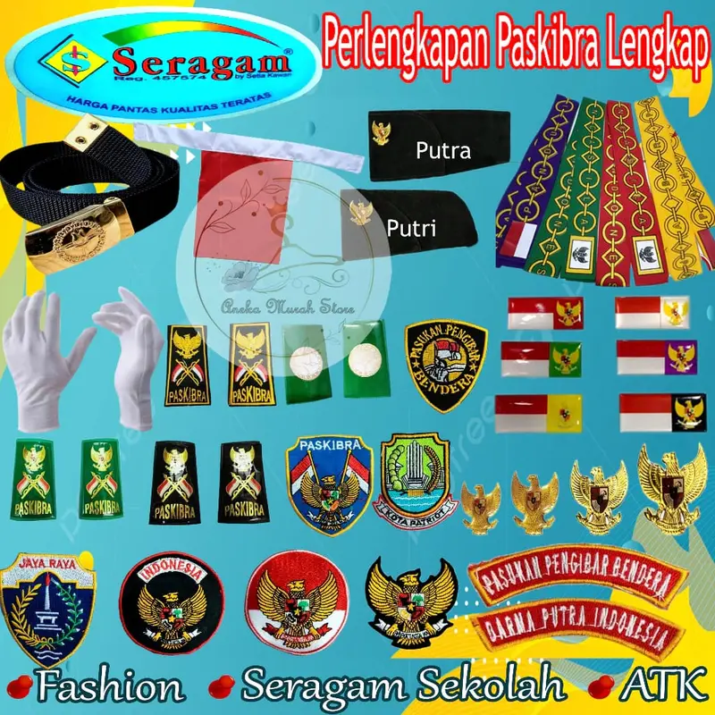 Perlengkapan Paskibra Lengkap PART 1 0