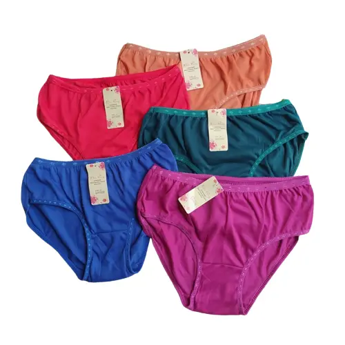 12 Pcs Celana Dalam Wanita Polos Nyaman Cd Cewek Perempuan Remaja Dewasa Lian Fang Motif Lembut Motif Katun Lembut 1