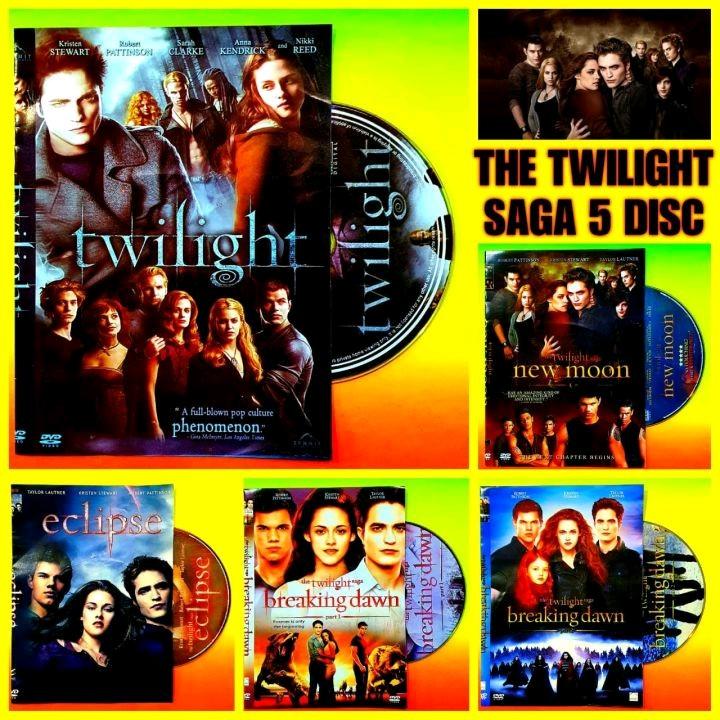 KASET DVD FILM TWILIGHT BREAKING DAWN LENGKAP 5 KASET DVD 0
