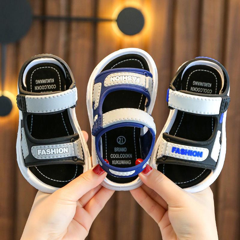 Giày Dép Sandal Cao Su Mềm Êm Chân Cho Bé Trai Từ 2 -15 Tuổi Bảo Vệ Mũi Chân Bé Sandal shoe for children and kids