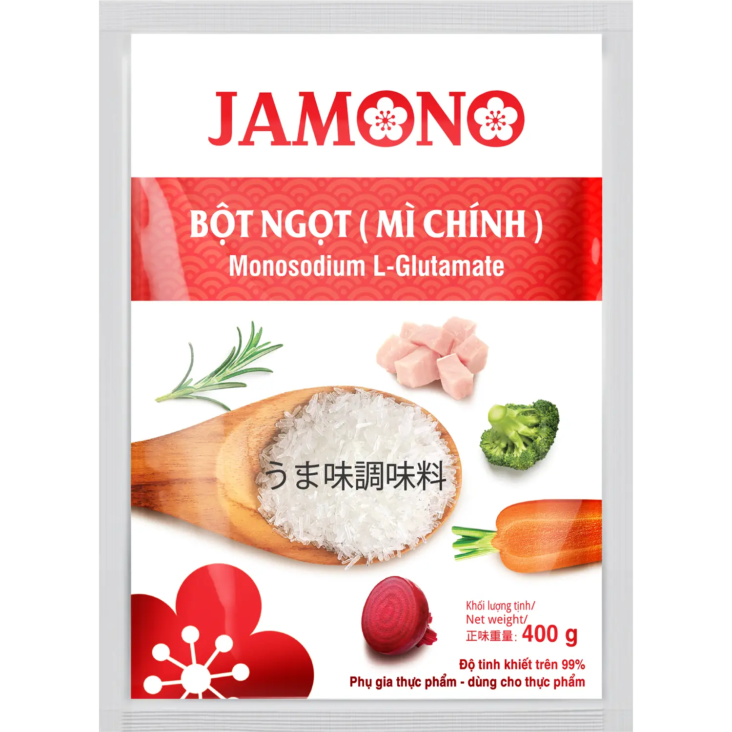 Bột ngọt JAMONO 400gr (xuất Nhật)
