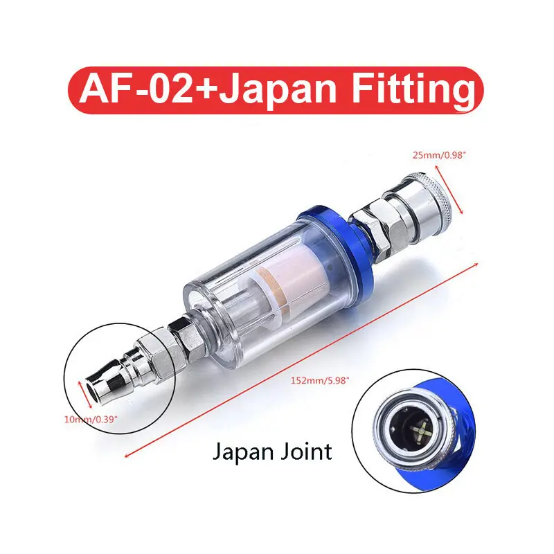 Air Filter Untuk for Spray Gun Pemisah Air Dengan Adapter 1/4 "  Untuk-Kompresor-Udara-Water-Trap-Untuk-Spray