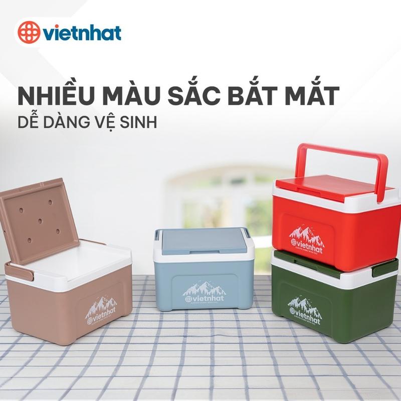 Phích vuông thái - Thùng đựng đá 2,3 Lít MSP: 3932, Phích mini giữ nhiệt tiện lợi, Phích Đá giữ nhiệt lên đến 8h