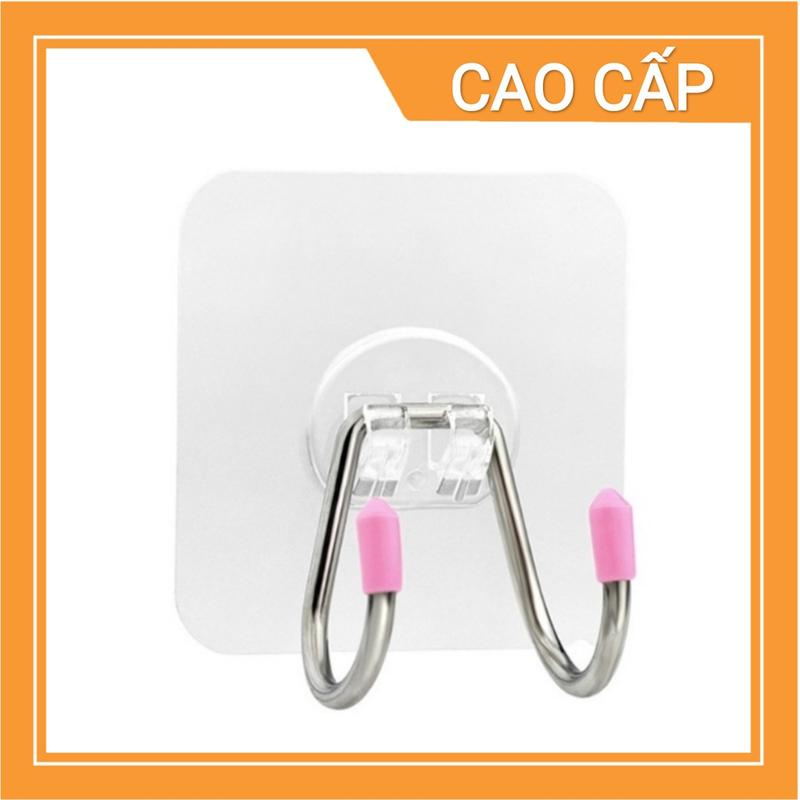 Móc dán tường dạng móc đôi inox siêu cứng treo đồ gọn gàng - TikTok ...