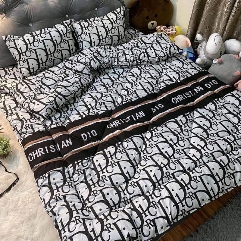  Bộ Chăn Ga Gối Nhiều Mẫu 3 4 5 Món Tùy Chọn chất liệu cotton poly đầy đủ kích cỡ m2  m4   m6   m8   2m2 