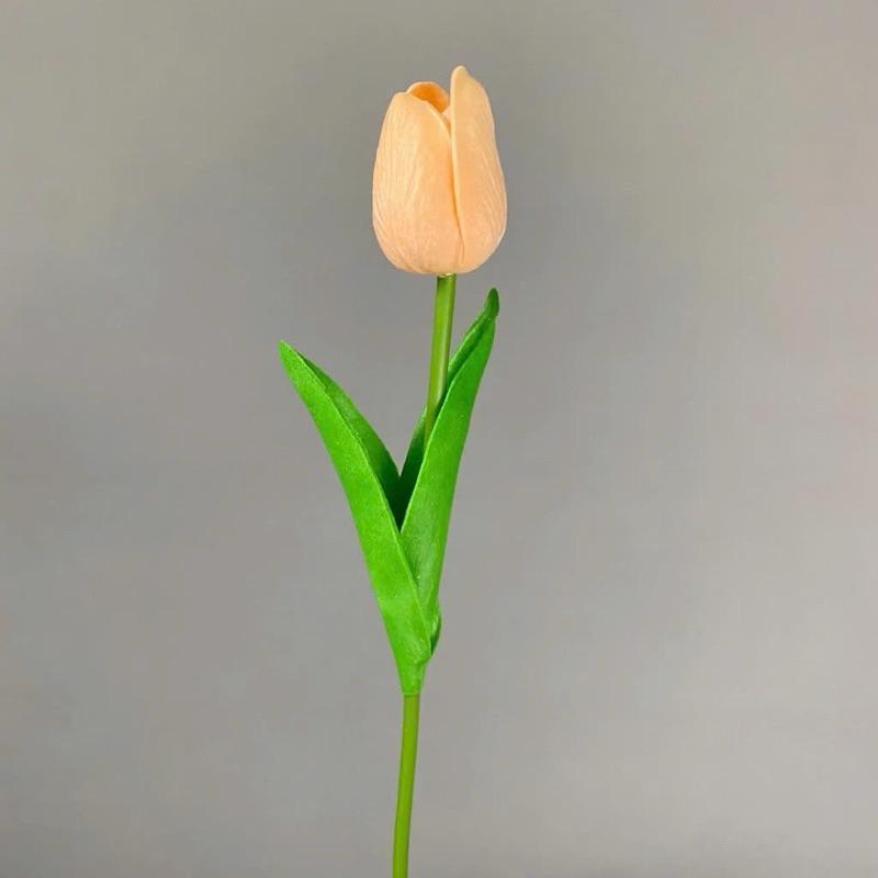 Hoa giả Hoa tulip nụ và nở rộ trang trí nhà cửa Decor phòng Phụ kiện chụp ảnh 4