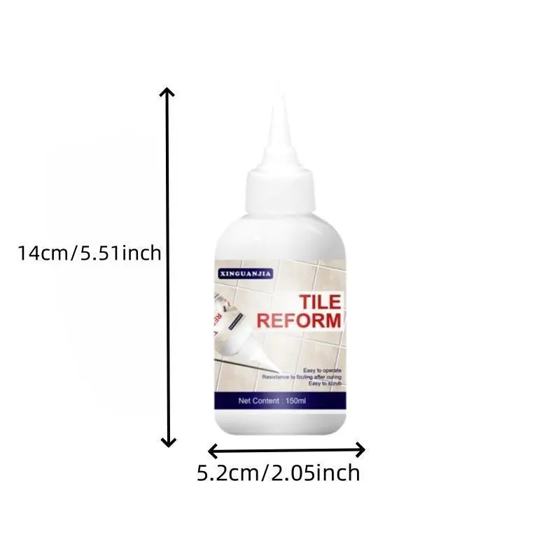 Waterproof Tile Grout Filler, Tile Repair Filler, Grout Tiling Tile Reviver Repair, Concrete Caulking Adhesive Tile Joint Renovation Agent, Tile Joint Repair Agent 1