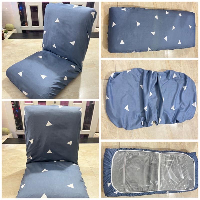 Vỏ bọc ghế bệt tựa lưng - Ghế lười Tatami - Co giãn thoải mái 5