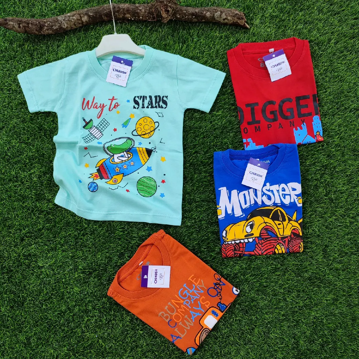KAOS COMBED BOY , KAOS ANAK