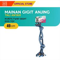 Gambar M-Pets Twist Eight Dog Toy / Mainan Gigit Anjing Tali Anyam dari M-Pets Volk Pets Indonesia Kota Administrasi Jakarta Barat 3 Tokopedia