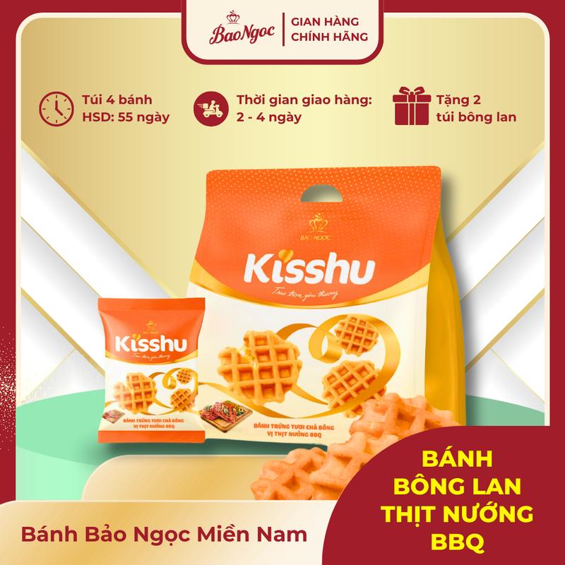 [COMBO Mua 6 Tặng 2] Bánh Mì Bông Lan Sợi Gà, Sợi thịt BBQ Tiếp Sức Cho Cả Ngày Năng Động, Bánh Mì Tươi Bảo Ngọc 2